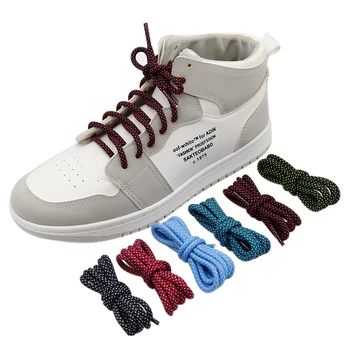 Coolstring Лента круглого типа 4,5 ММ, Цветная перекрещенная полиэфирная нить 60-100 см, Аксессуар для детской обуви, кроссовки, холщовые ботинки, Использование Cordon