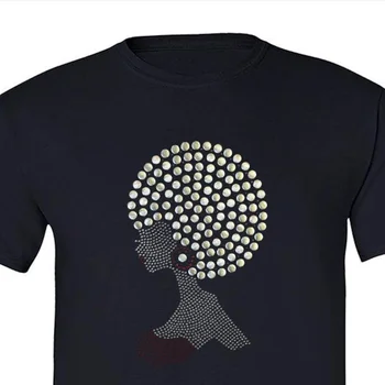Уникальная мужская футболка Afro Queen svg с белыми блестками Jamaica Lady Rasta Африканский принт